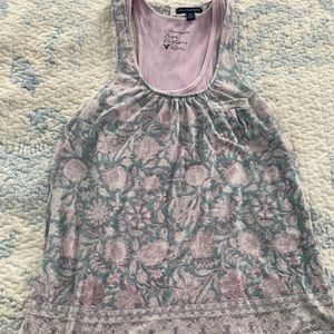 American Eagle T-back 2 pieces tank. Size small.